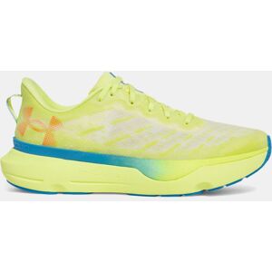 Chaussure de course Under Armour Infinite Pro Breeze pour homme Sonic Jaune / Electric Bleu / Ares Rouge 47.5