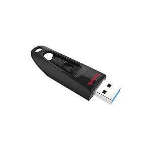 SanDisk Ultra, 32 Go, USB Type-A, 3.2 Gen 1 (3.1 Gen 1), 100 Mo/s, Slide, Noir SDCZ48-032G-U46