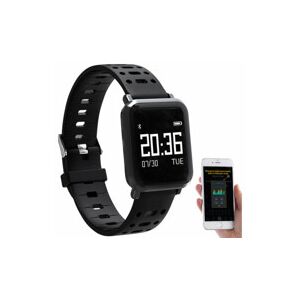 Newgen Medicals Montre connectée fitness avec cardiofréquencemètre et tensiomètre SW-250.hr