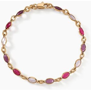 Histoire d'Or Bracelet Ilvaae Plaqué Or Jaune Pierre De Synthese