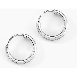 Histoire d'Or Créoles Argent Blanc Olympia