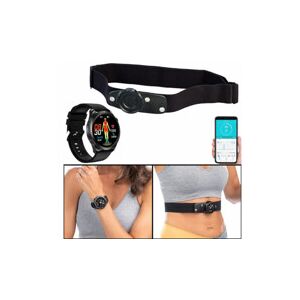 Newgen Medicals Montre fitness connectée SW-500 avec ceinture thoracique