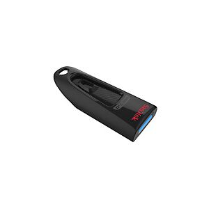 SanDisk Ultra, 32 Go, USB Type-A, 3.2 Gen 1 (3.1 Gen 1), 100 Mo/s, Slide, Noir SDCZ48-032G-U46