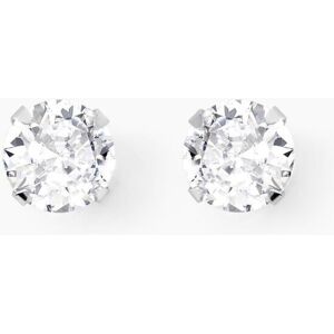 Histoire d'Or Boucles D'oreilles Puces Philia Argent Blanc Oxyde De Zirconium