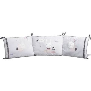 Sauthon Tour de lit déhoussable Miss Fleur de Lune (existe en 60x120 ou 70x140)